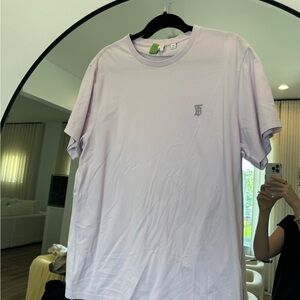 Burberry Purple Short Sleeve Tee